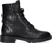 Haboob Atac Veterboots - Laarzen Met Veters - Dames - Zwart - Maat 38