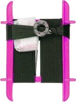krabbenvangnet 3-delig roze 30m