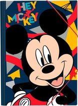 elastomap Mickey Mouse junior 35 x 25 cm donkerblauw