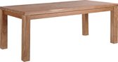 Beliani TESA - Eettafel - lichte houtkleur - acaciahout