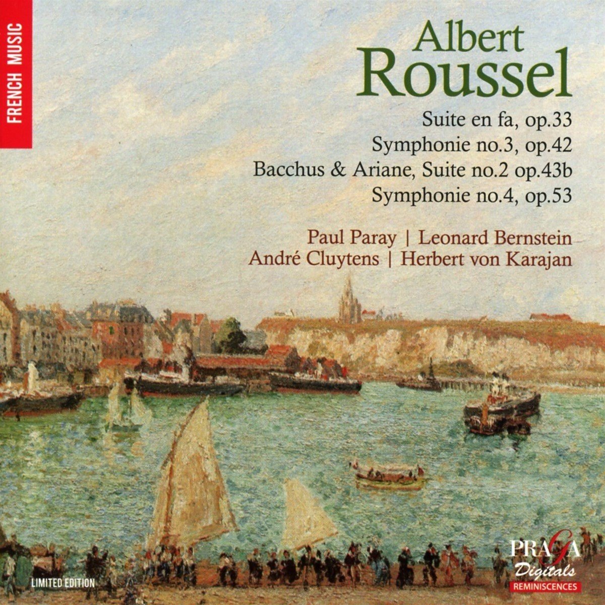 Detroit Symphony Orchestra, New York Philharmonic - French Music Albert Roussel (CD)