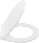 Bally D0400 Toiletzitting Softclose Duroplast Met Inox Scharnieren Wit