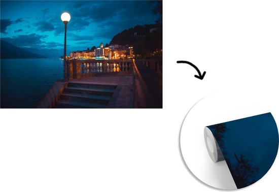 Behang - Fotobehang Comomeer - Italië - Licht - Breedte 525 cm x hoogte 350 cm