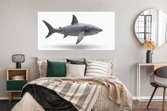 Affiche Requin - Animaux aquatiques - Wit - 160x80 cm