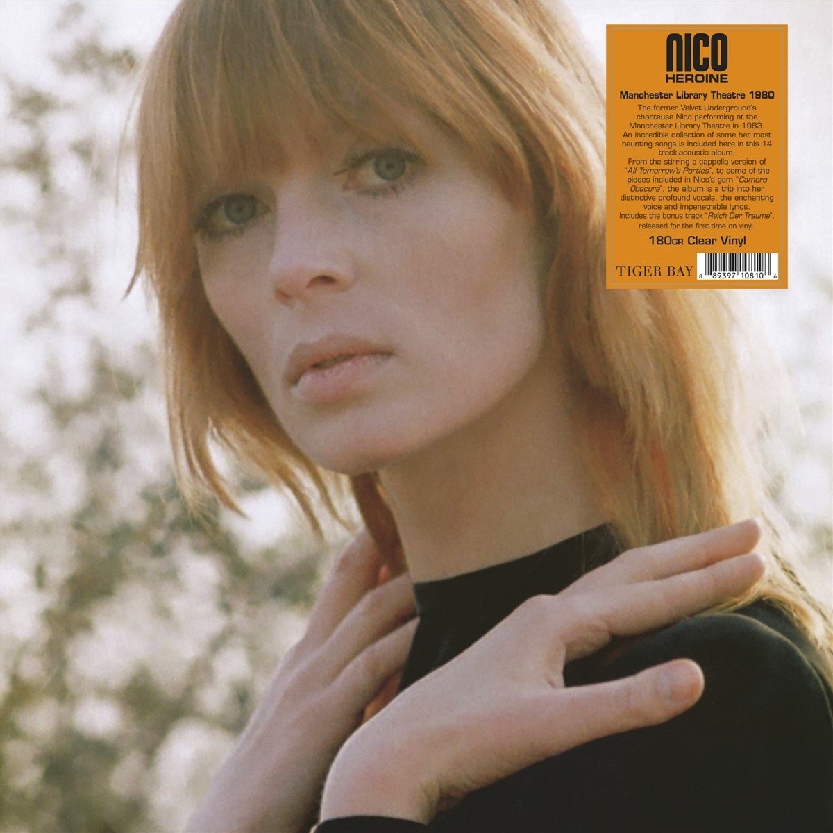 Nico - Heroine - Manchester Library Theatre 1980 (LP) (Clear Vinyl)