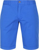 Suitable - Short Chino Arend Cobalt Blauw - Modern-fit - Chino Heren maat 54