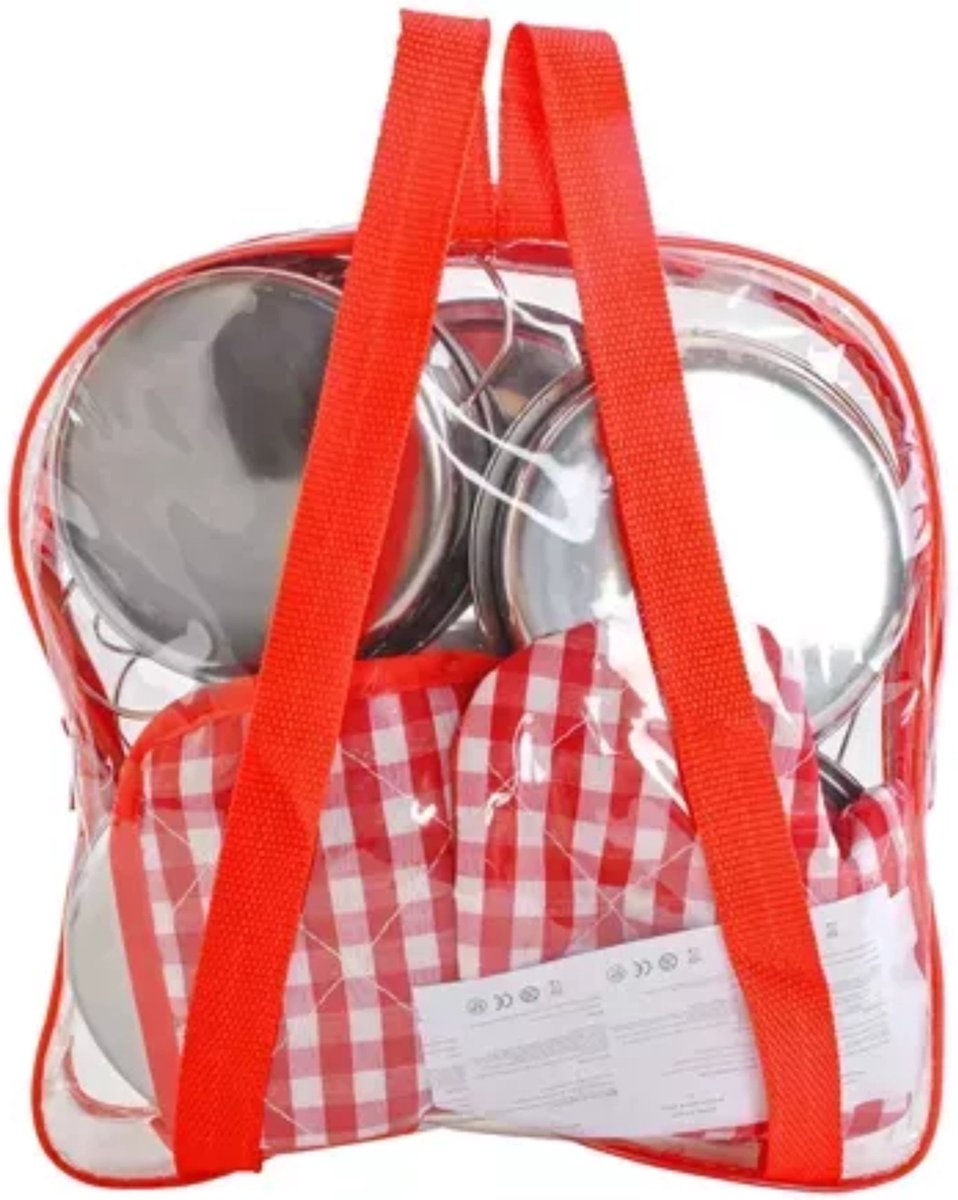 Kruzzel Kinder Kookset - Complete 13-delige Metalen Set - Perfect voor Jonge Chefs — afbeelding 10