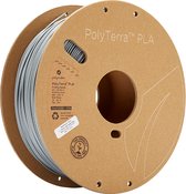 Polymaker 70824 PolyTerra PLA Filament PLA kunststof Gering kunststofgehalte 1.75 mm 1000 g Grijs (mat) 1 stuk(s)