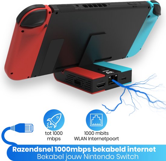 Good 2 Know Nintendo Switch Docking Station - OLED - 4K HDMI