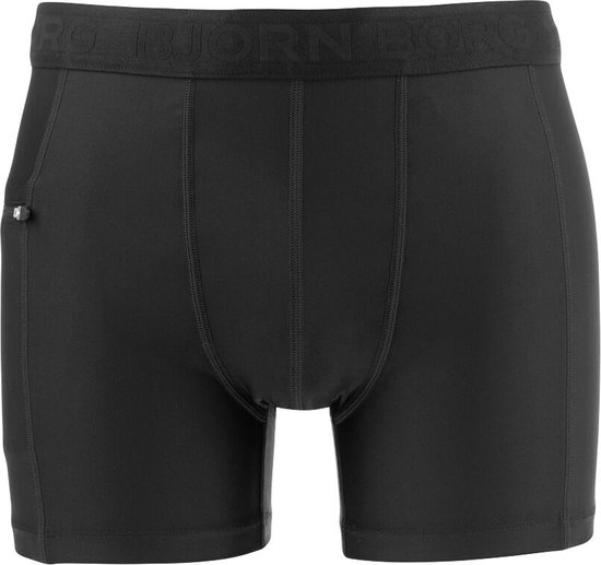 Björn Borg Swim Shorts Steve - Heren - Strakke Zwembroek - Maat M - Zwart