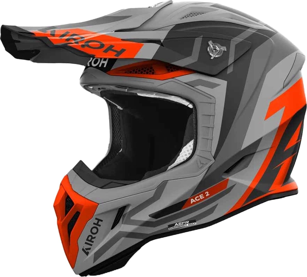 Airoh Aviator Ace 2 Ground Orange Matt M - Maat M - Helm