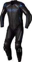 RST S1 Ce Mens Leather Suit Black Blue 50 - Maat - One Piece Suit
