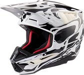 Alpinestars S-M5 Mineral Helmet Ece 22.06 Cool Gray Dark Gray Glossy XL - Maat XL - Helm