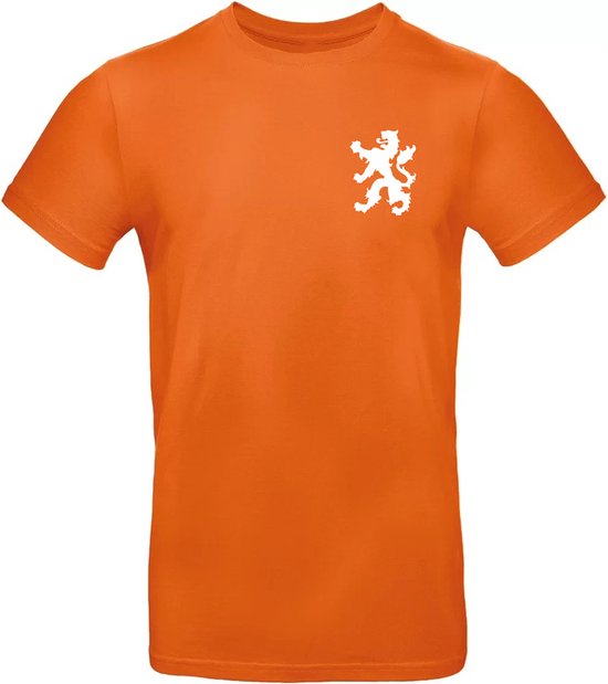 Oranje T-shirt - Van de kaart - Koningsdag - EK - WK - Voetbal - Sport - Unisex - Maat M