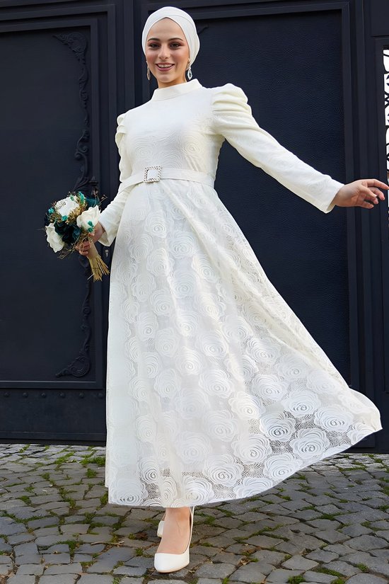 MODABOUT Lange jurk Abaya hijabjurk dames - NELB0007D4645EKR