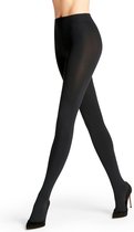 FALKE Pure Matt eenkleurig materiaal ondoorzichtig 100 DEN panty dames zwart - maat S