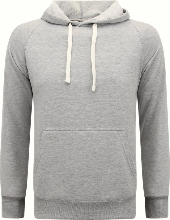 Sweat à capuche pour hommes - Sweat à capuche Classic uni - Grijs