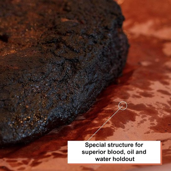 AIYONG Pink Butcher Paper BBQ - 10m X 45cm Grillpapier Rolle