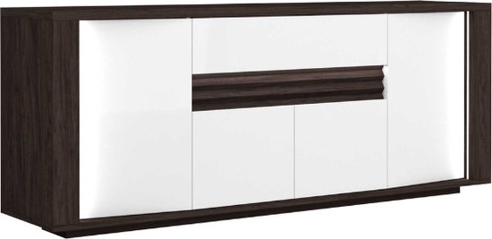 SCIAE - Dressoir - Wit - 220x50x88 cm