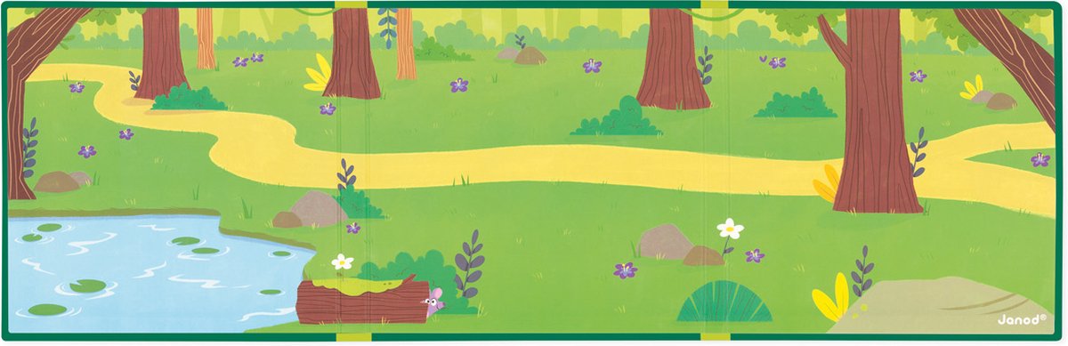 Janod - Magneti Stories - Afrikaanse dieren – Educatieve magneetset — afbeelding 8