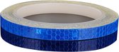 Doodadeals® - Reflecterende Tape - Reflecterende Stickers Fiets – Reflectie Tape – Reflector Sticker - 8 meter x 10 mm - Blauw