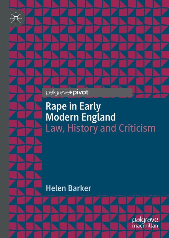 History (R0) - Rape in Early Modern England - cover