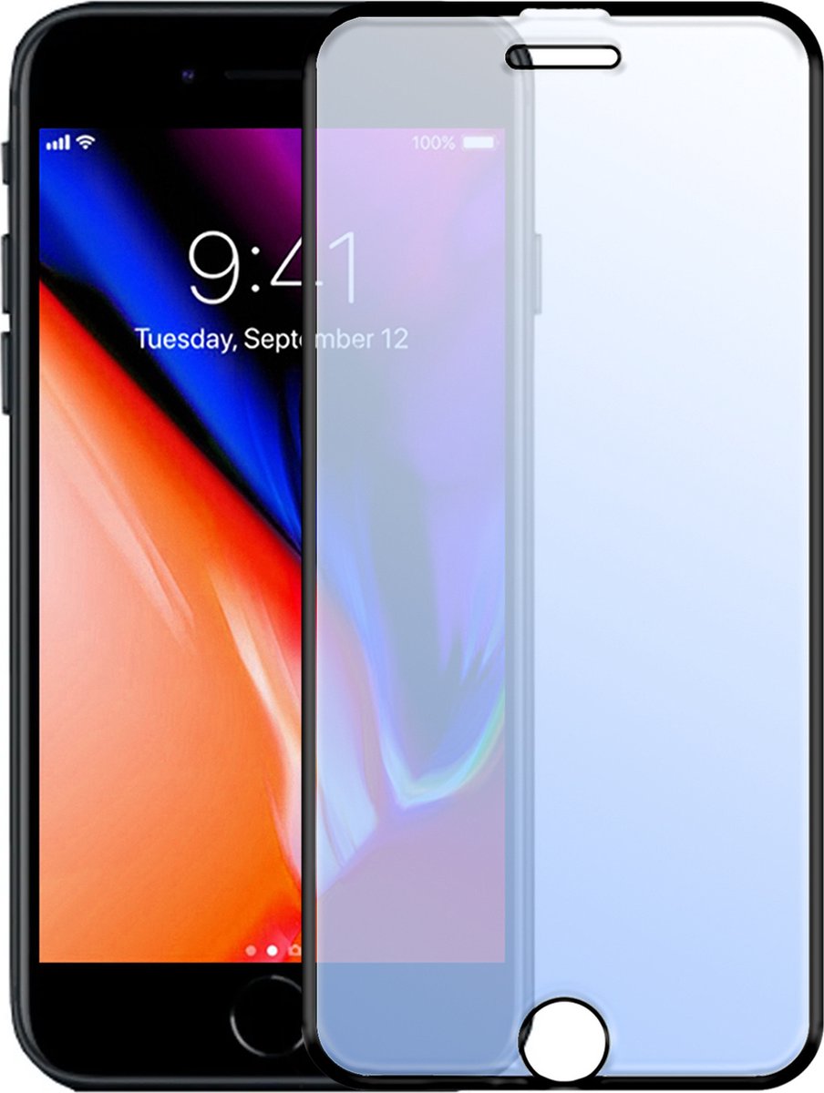 Screenprotector Geschikt voor iPhone 6 Screenprotector Tempered Glass Gehard Glas Full Cover