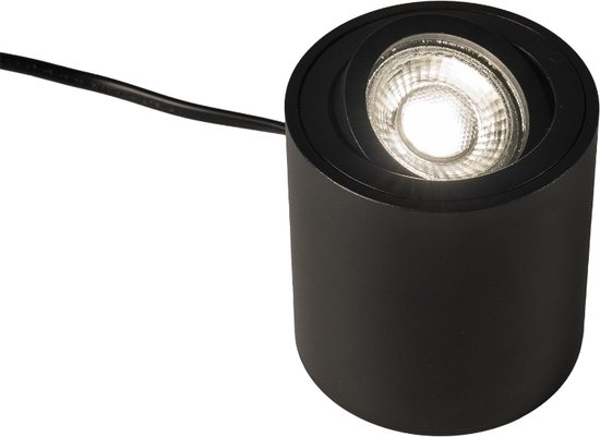 Lumidora Tafellamp 75016 - HOPE - GU10 - Zwart - Metaal - ⌀ 8 cm