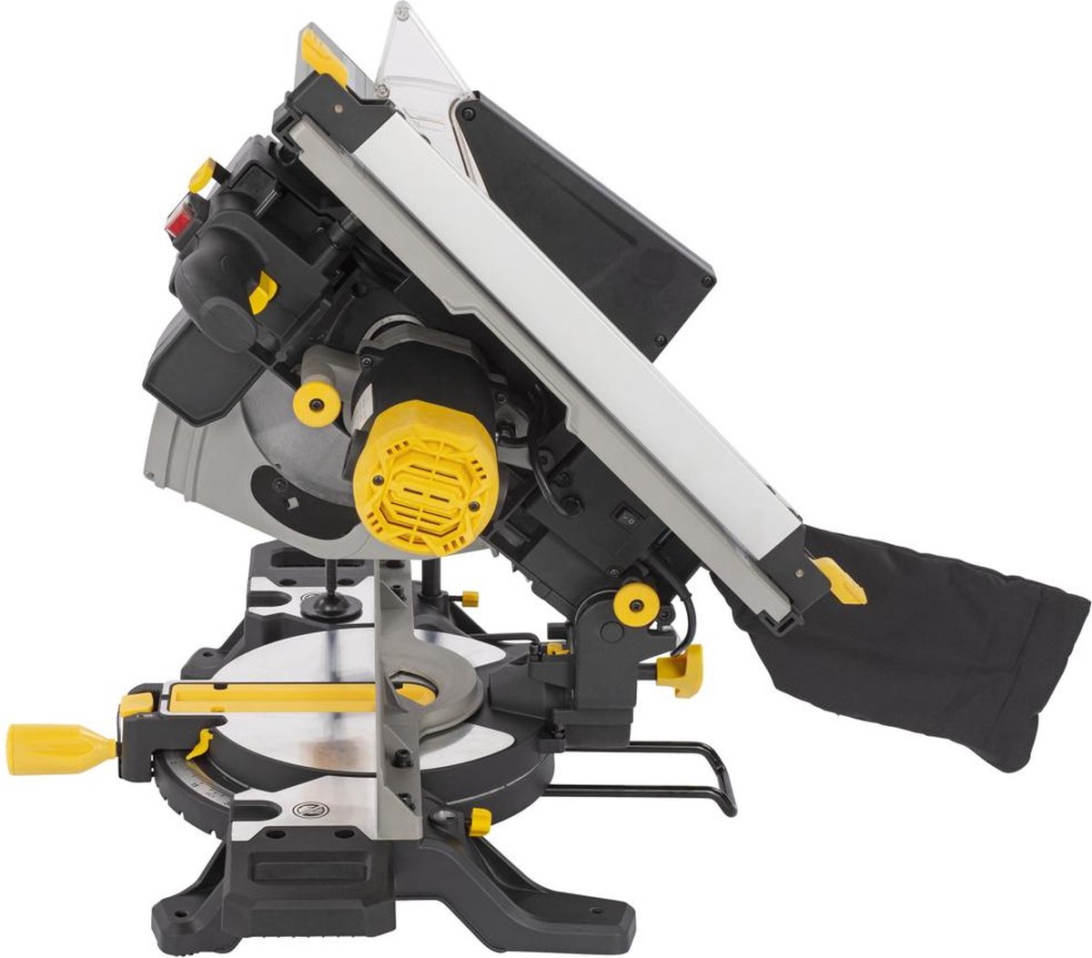 POWERPLUS VERSTEKZAAG MET BOVENTAFEL 2000W - 254MM – foto 3