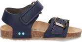 BunniesJR 224416-720 Jongens Sandalen - Blauw - Imitatieleer - Klittenband