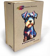Eureka Rainbow Wooden Puzzel Schnauzer (MDF-box)