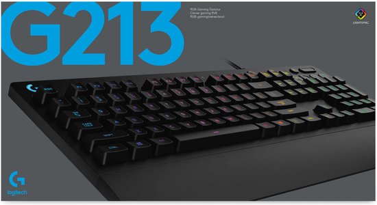 Logitech Clavier de jeu G213 Prodigy - Azerty BE