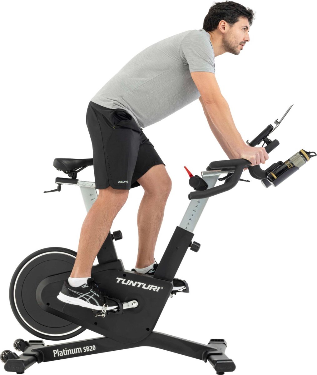 Platinum S20 Sprinter Bike - Fitness Fiets – Verstelbare indoor fietstrainer - Lage instap – Bluetooth - Elektrische weerstand thumbnail 6