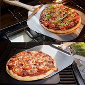 Pizza Schop / Pizza schuiver geperforeerd 35.6D x 35.6W x 2.5H centimetres