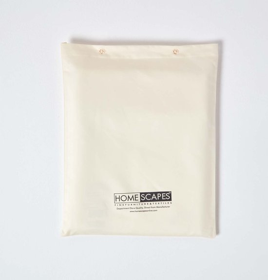 Homescapes Drap-housse 140 x 200 cm en satin de coton égyptien 1000 fils, Crème