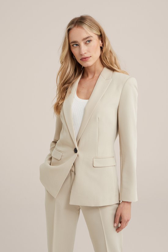 WE Fashion Dames nauwsluitende blazer - Marly