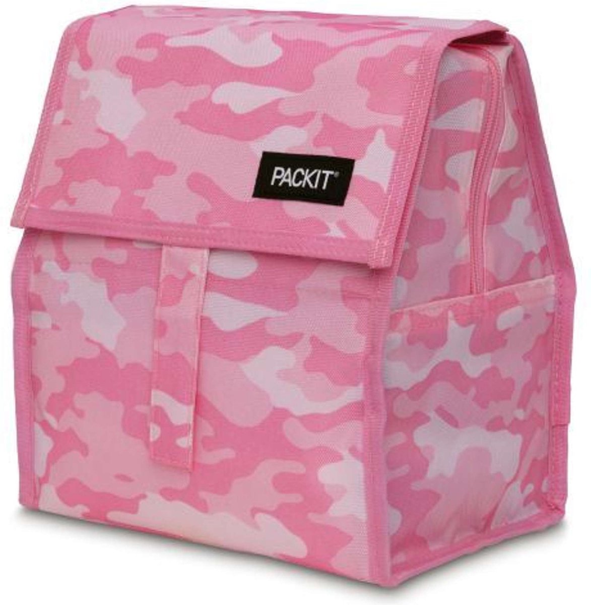 Pack It - Koeltas Lunch Pink Camo - Polyester - Roze