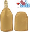 Rapid Ice Wijnkoeler Gel Wijnflessenkoeler Ice Pack Case Vriezer Case Vodka Tequila Cooler Carrier (Geel)