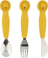 Trixie Silicone cutlery set 3-pack - Mr. Lion