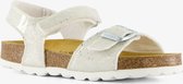 Hush Puppies leren meisjes bio sandalen zilver - Maat 34