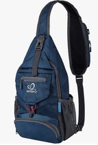 Bol.com Packable Kleine Crossbody Sling Rugzak Schouder Borst Tas Dagrugzak voor Wandelen Reizen aanbieding