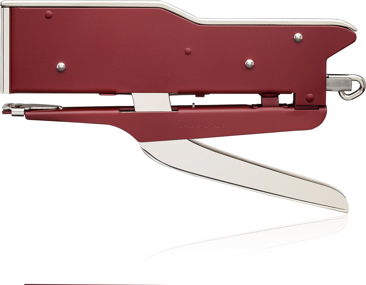 Zenith 548E - Nietmachine - Metaal - Rood - Capaciteit 100 nietjes 130/Z 4mm of 130/Z.6 - Nietvermogen van 15 tot 30 vellen