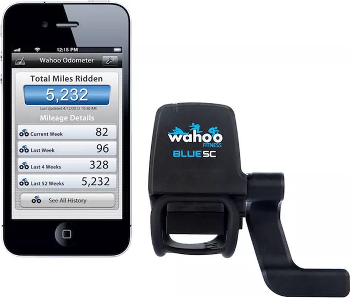Wahoo Bluetooth/ANT+ Snelheids- en Cadanssensor zwart thumbnail 4