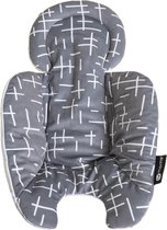 4Moms Tweezijdige Newborn Comfort Inleg Plush MamaRoo Grey