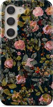 BURGA Telefoonhoesje voor Samsung Galaxy S23 - Schokbestendige Hardcase Hoesje - Bloomy Garden