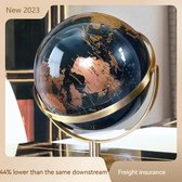 Metalen Globe Decoratie Wereldbol Geografie Onderwijs Thuis Tafeldecoratie Kantoor Huis Decoratie Accessoires
