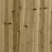 vidaXL Speelhuis met schommels en klimwand geïmpregneerd grenenhout