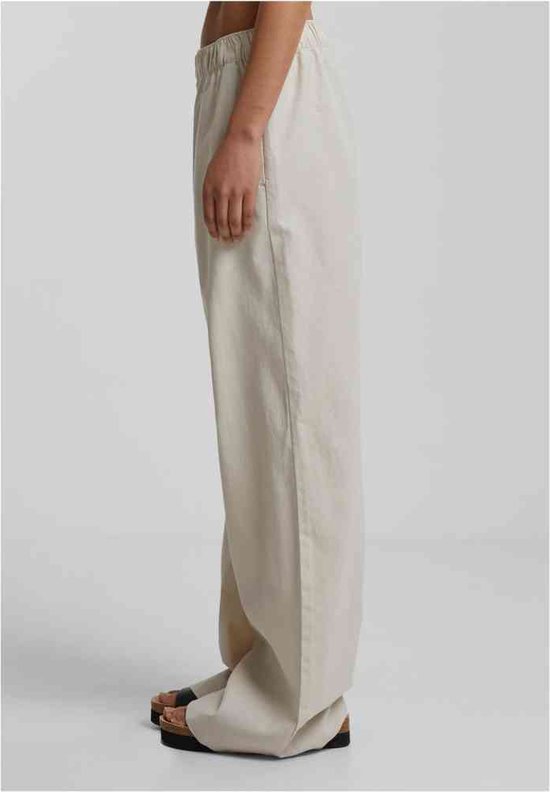 Urban Classics - Pantalon large en lin mélangé - XL - Vert