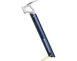NOMAD® Hamer Tentharingen RVS | 30 CM | 325 GR Tenthamer | Campinghamer | Kampeer Hamer Tent Haring | Multifunctioneel