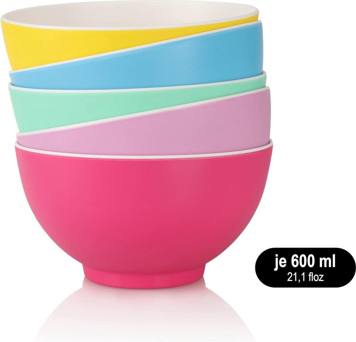 Bol Mélangeur En Verre Pour KitchenAid - Compatible Modèles 4,5 Et 5 Litres - Avec Poignée, Bec Verseur Et Graduations